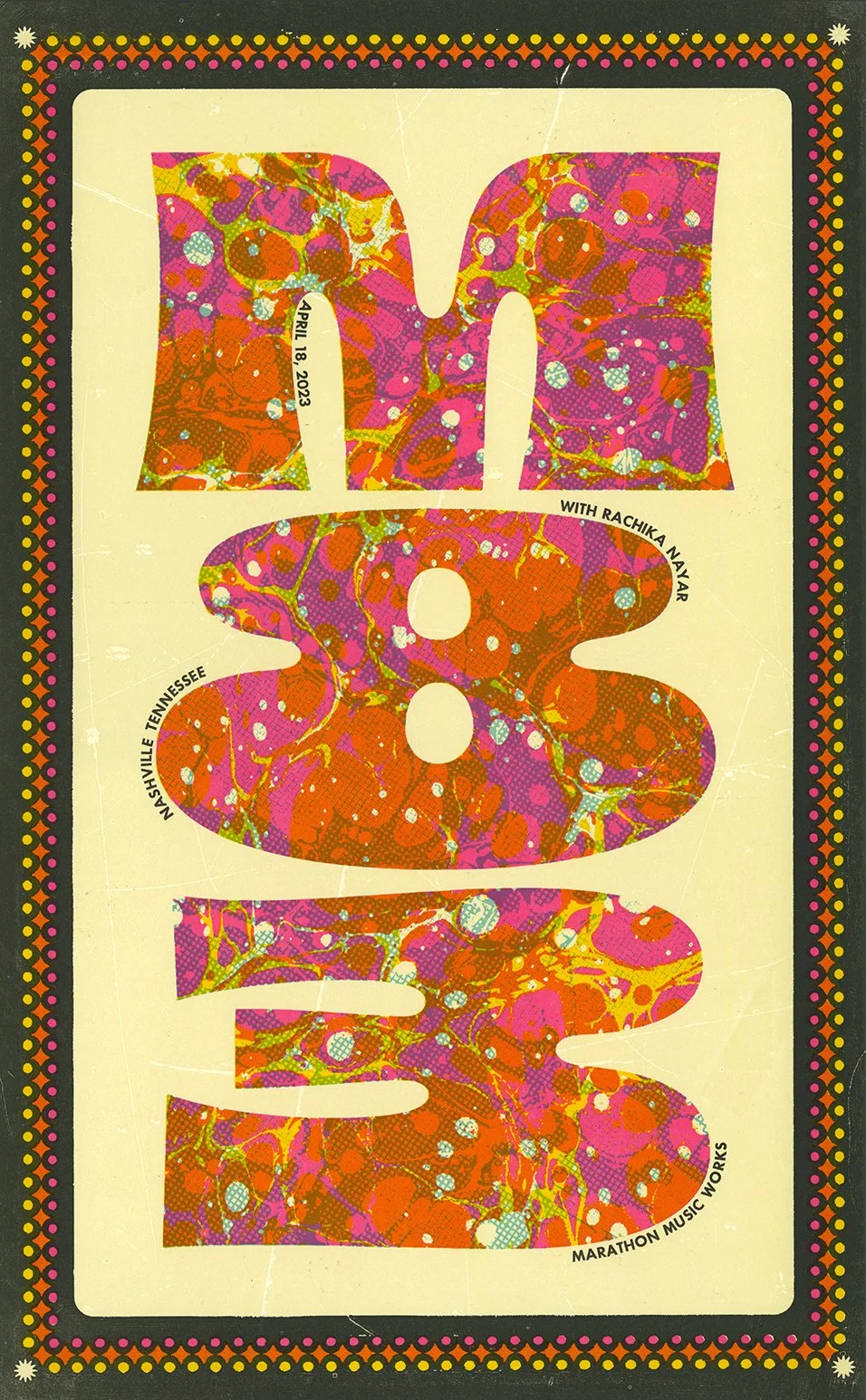 M83 Show Poster — Brad Vetter Design